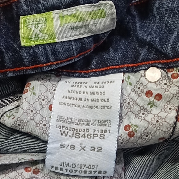Twenty X Jackson Lower Rise Bootcut Blue Jeans Size 5/6×31 - Picture 16 of 16